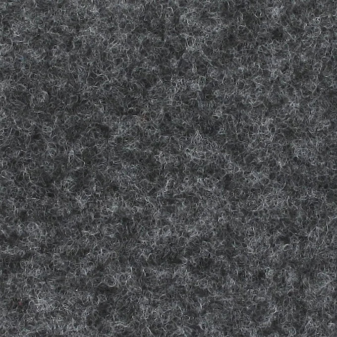 Anthracite Velour, Teppichboden für den Messenbau