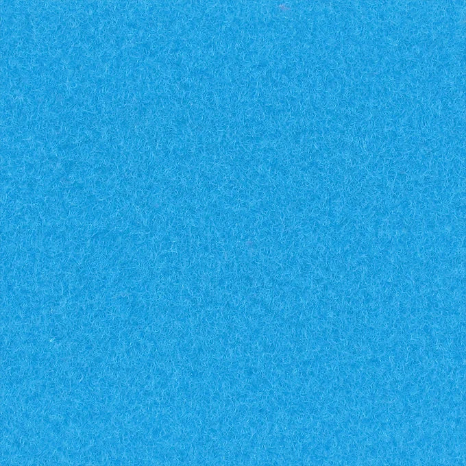 Azure Velours, Teppichboden für den Messebau.