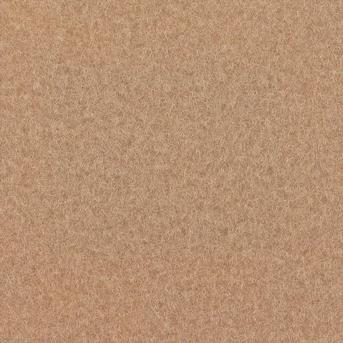 Beige Velours, Teppichboden für den Messebau.