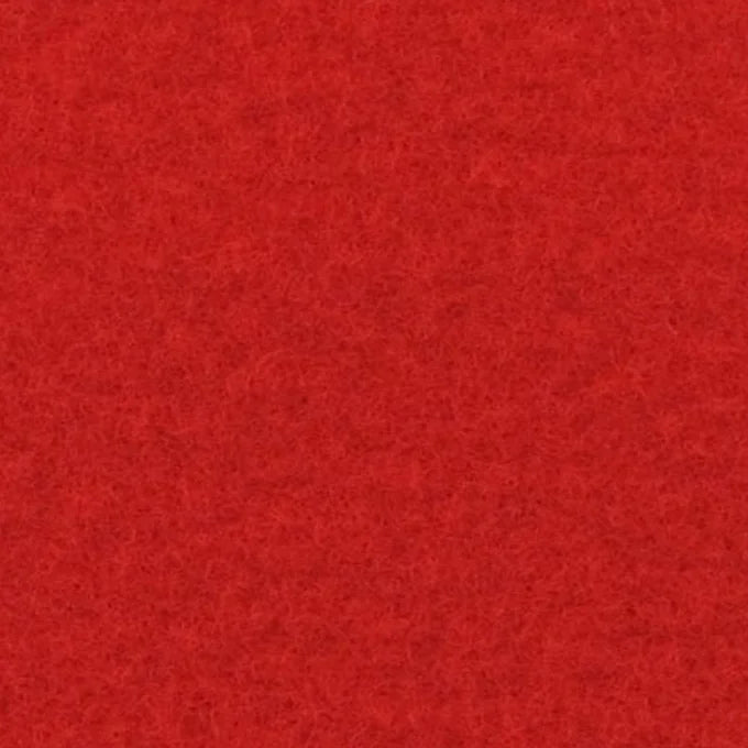 Brick Red Nadelfilz, Teppichboden für den Messebau.