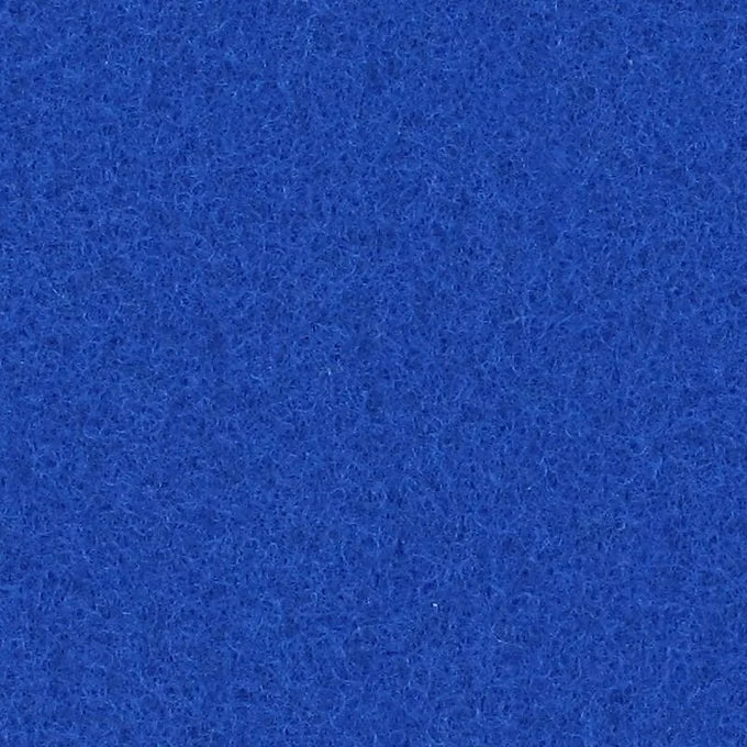 Electric Blue Nadelfilz, Teppichboden für den Messebau.