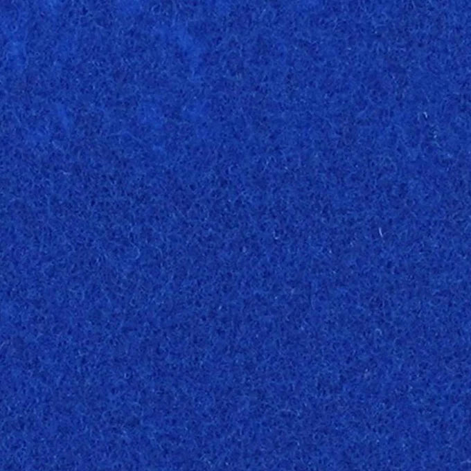 Royal Blue Nadelfilz, Teppichboden für den Messebau.