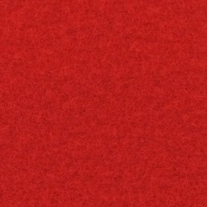 Brick Red Nadelfilz, Teppichboden für den Messebau.