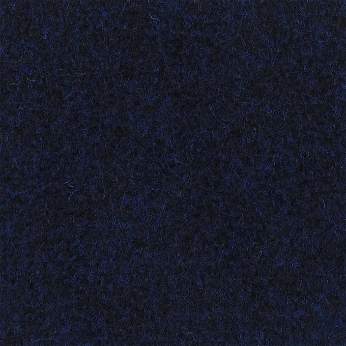 Dark Blue Velours, Teppichboden für den Messebau.
