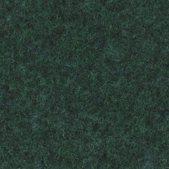 Dark Green Nadelfilz, Teppichboden für den Messebau.