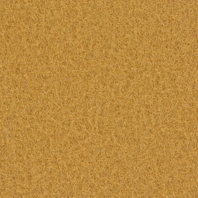 Gold Nadelfilz, Teppichboden für den Messebau. 