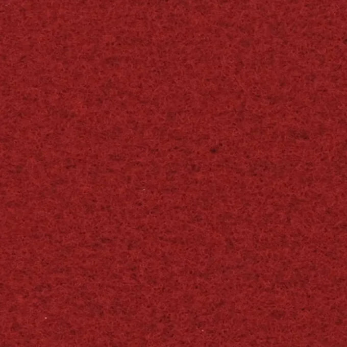 Richelieu Red Nadelfilz, Teppichboden für den Messebau.