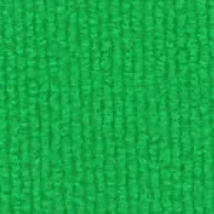 Apple Green Rips, Teppichboden für den Messebau. 